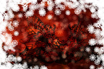 New year`s Eve background for invitations №40721