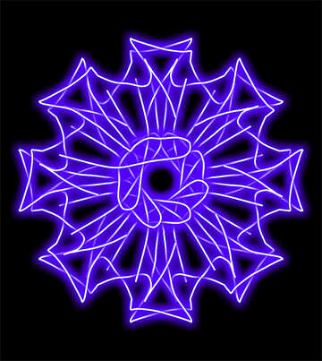 Ornament of geometric shapes №40057