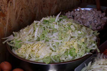Salad of Chinese cabbage №40924