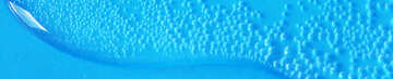 Cover for Facebook and tweeter pure water with bubbles №40802