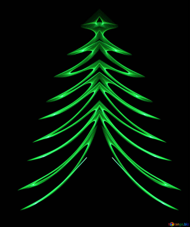 Cosmic Christmas tree №40651