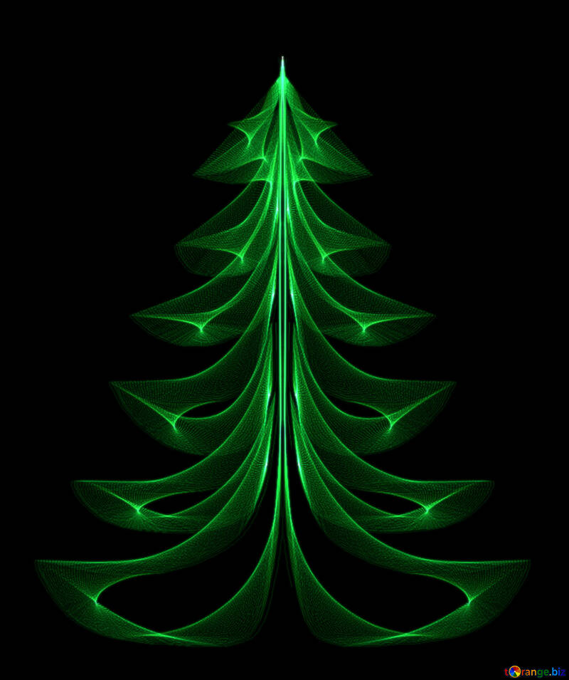Christmas tree №40654