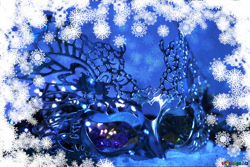 The background of the invitation to the Christmas ball №40722
