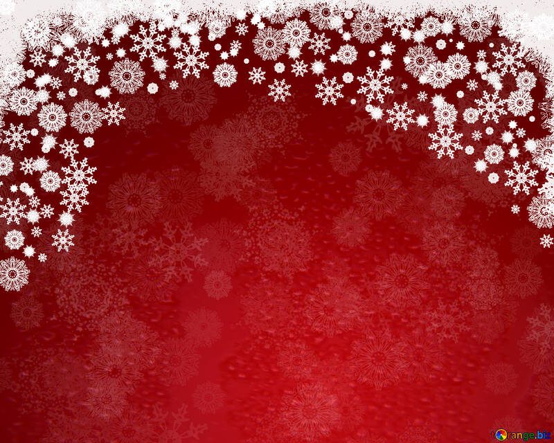 Red Christmas background №40659