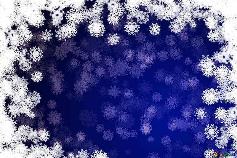 背景のブルー クリスマスと新年 №40718