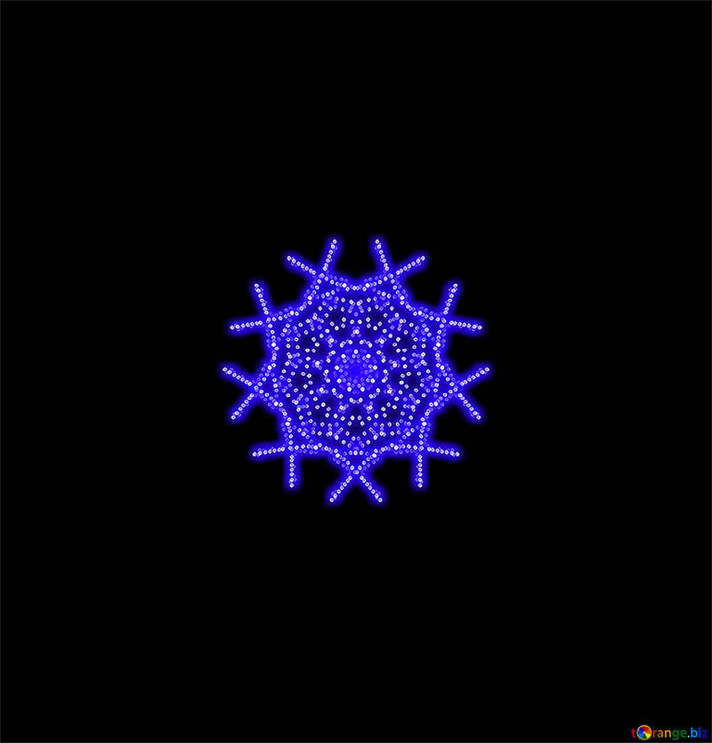 Element of the ornament snowflake №40145