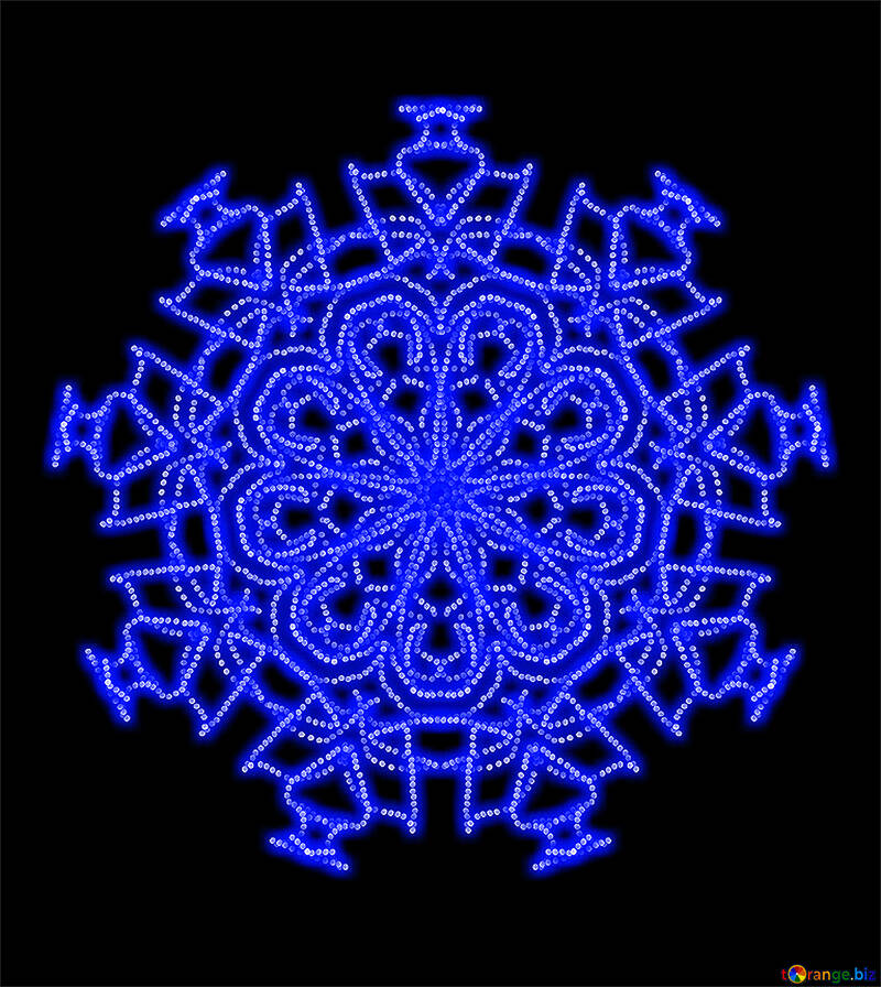 Snowflake pattern №40189