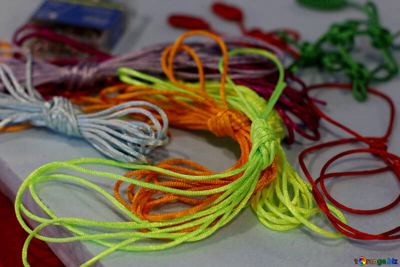 Multicolored rope №40962