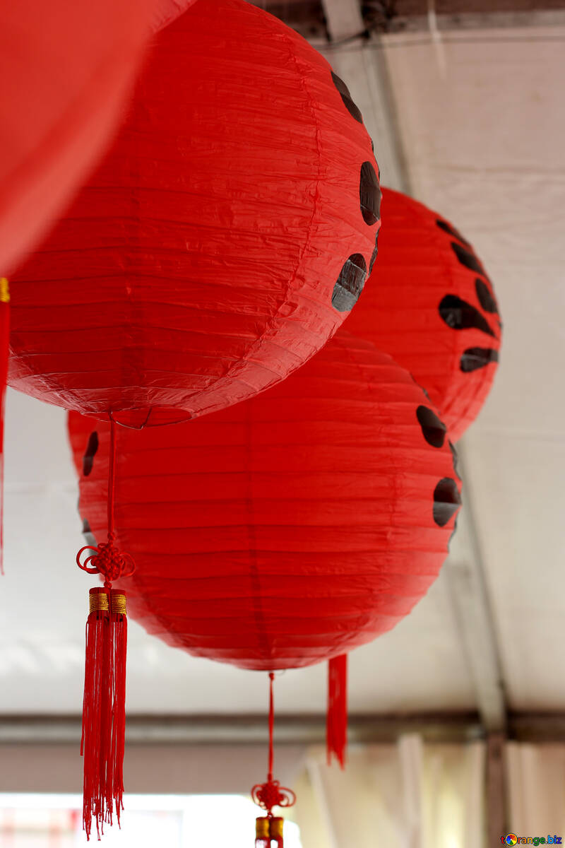 Decoration of Chinese lanterns №40908