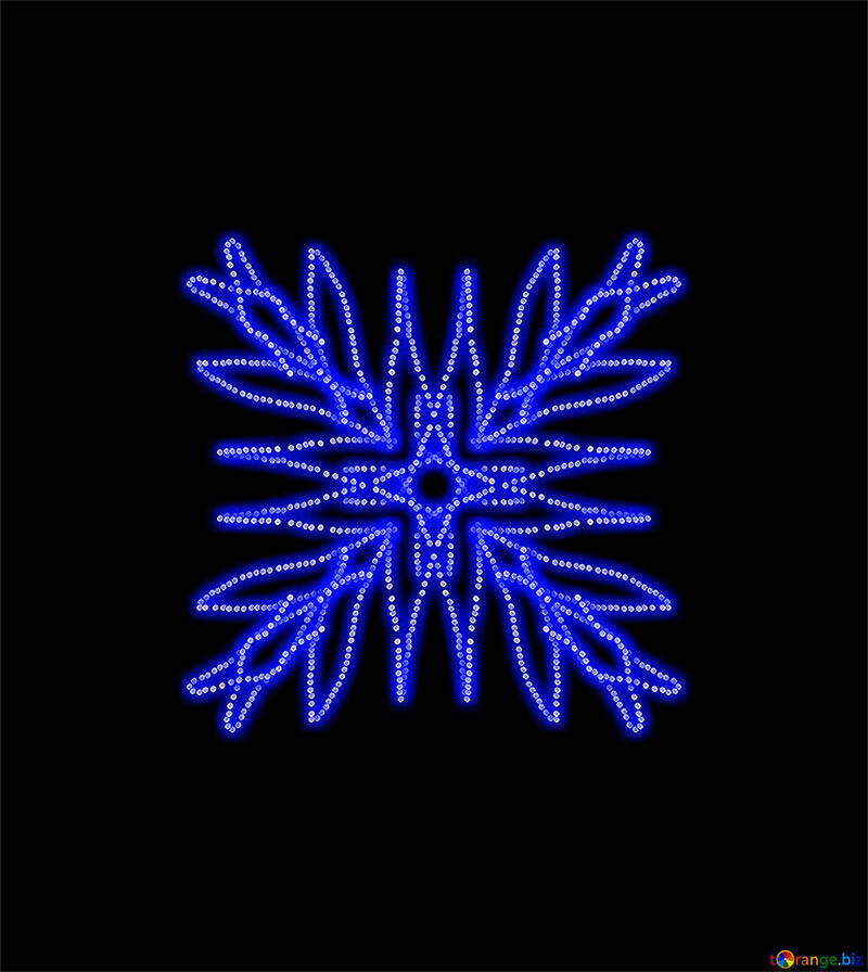 Neon geometric pattern №40225