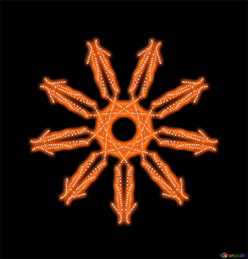 Patrón de naranja №40405