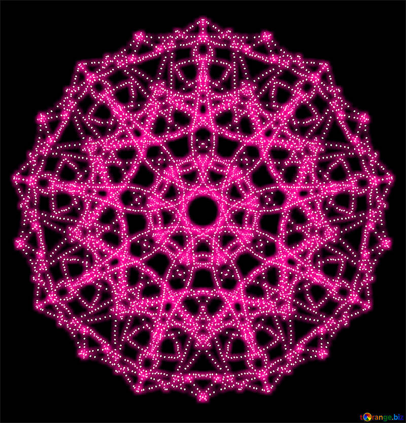 Ornament pattern from threads №40358