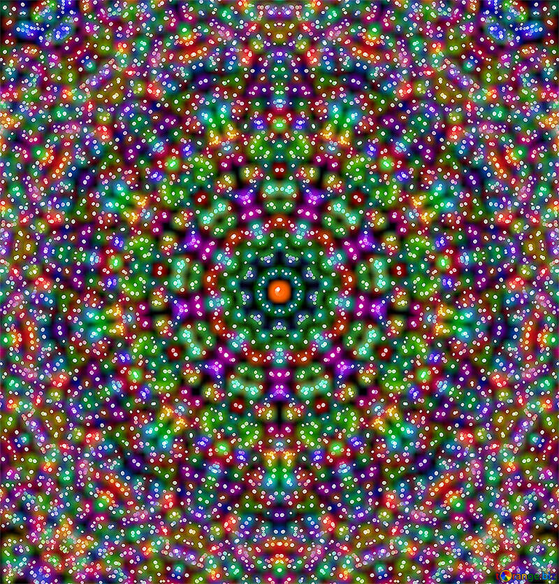 Symmetrische kreisförmigen Muster №40438