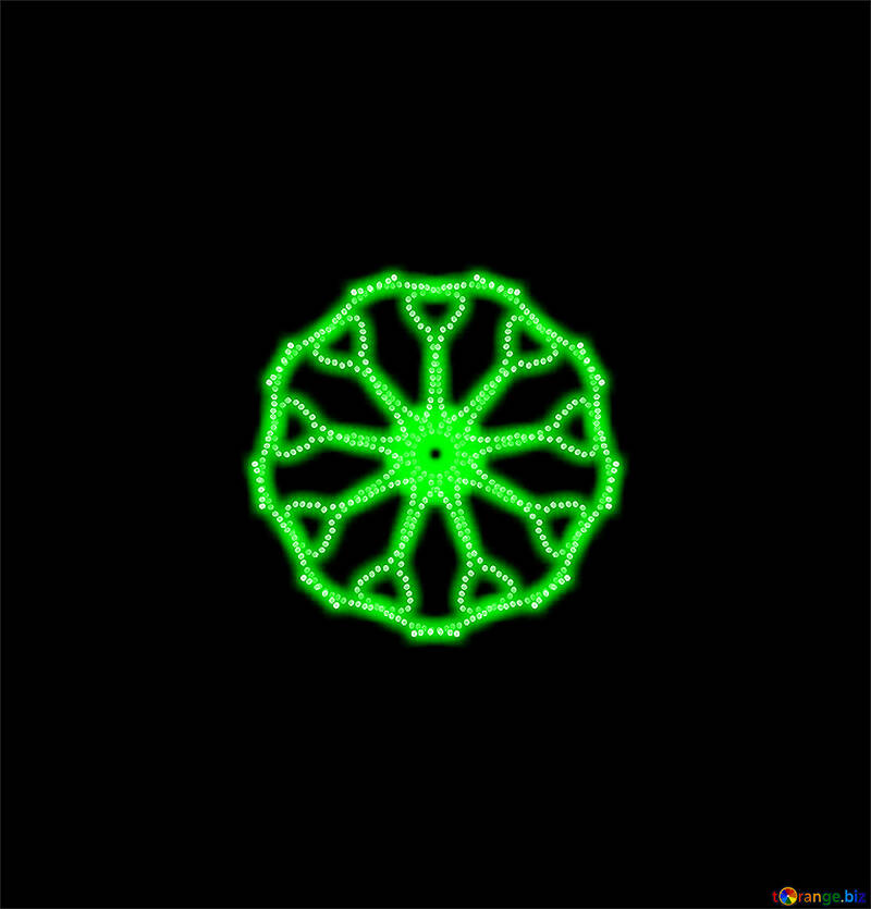 Wheel motif №40382