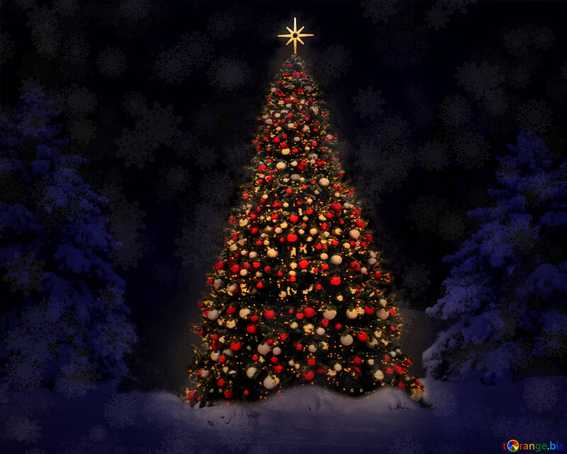 Christmas tree №40739
