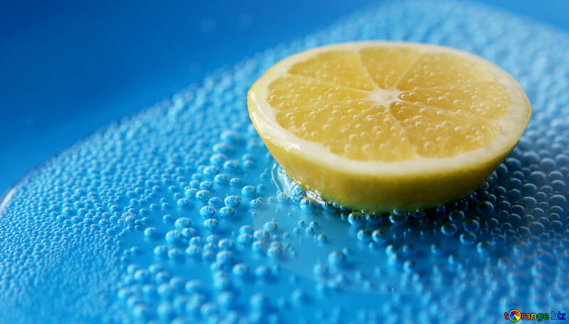 Lemon in soda water №40800