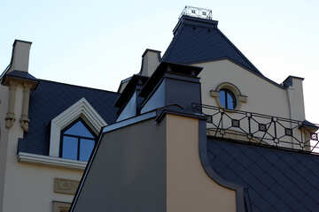 Balkon auf dem Dach №41501
