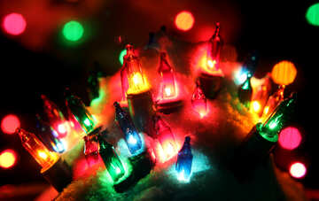 Christmas lights №41307