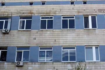 La textura de la fachada Soviética №41948