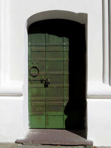 Старовинні вхідні двері №41218