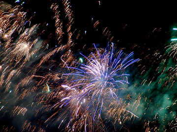 Colorful fireworks №41349