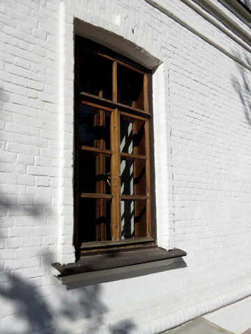 Vecchia finestra di legno №41199