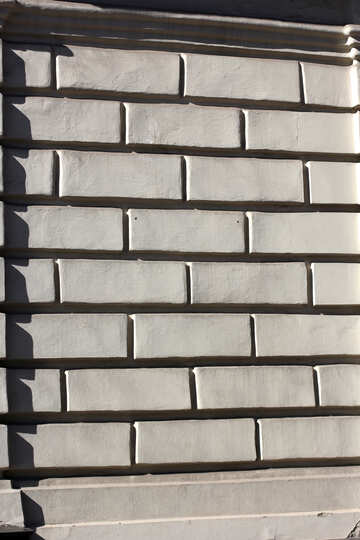 The texture of white brick №41809