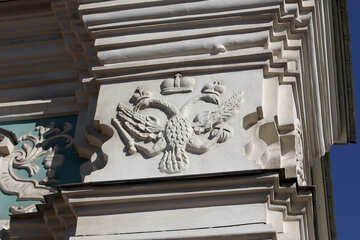 Coat of arms on the Russian church №41852