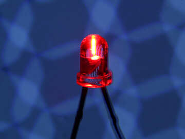 Bright red LED №41400