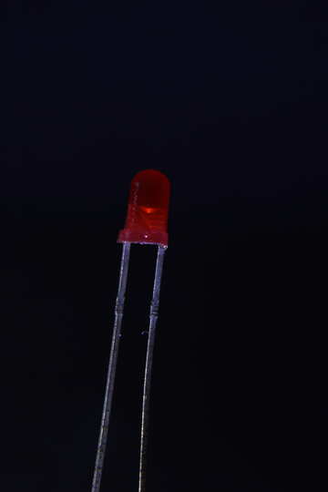 Dim red LED №41383