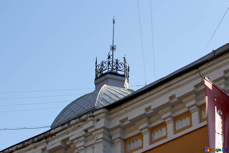 Купол на даху будівлі №41544