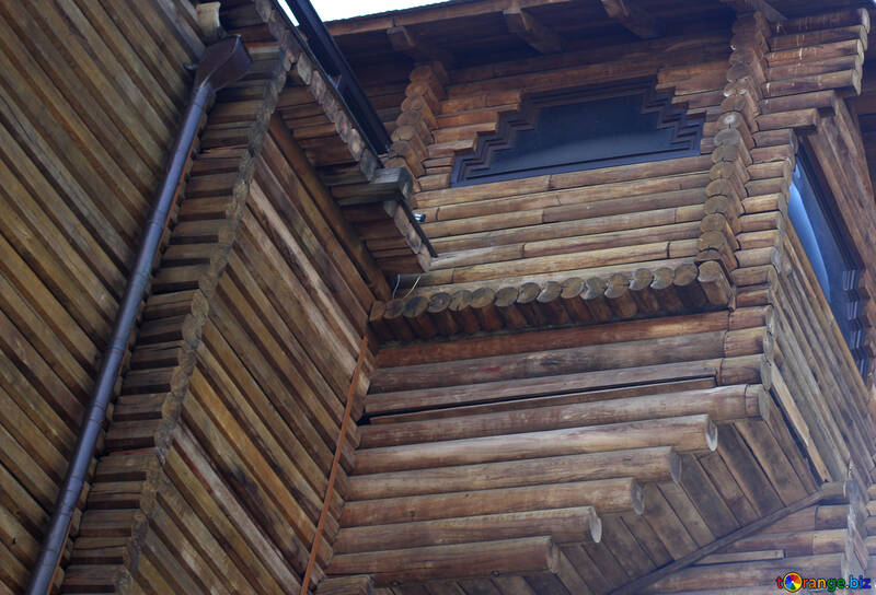 Porta Aurea balcone in legno №41626