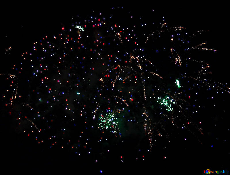 Night fireworks №41344