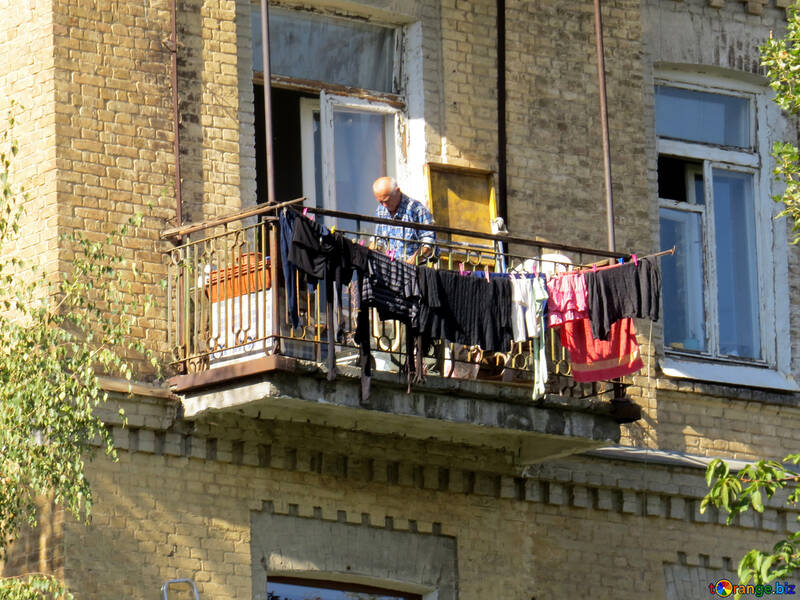 Old balcony №41169