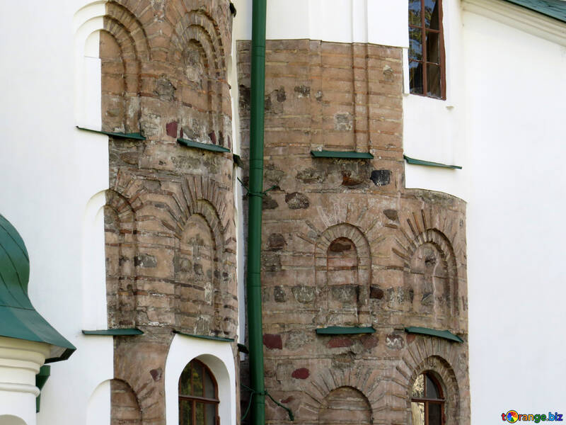 Fragmente des alten Mauerwerk nach der Restaurierung №41114