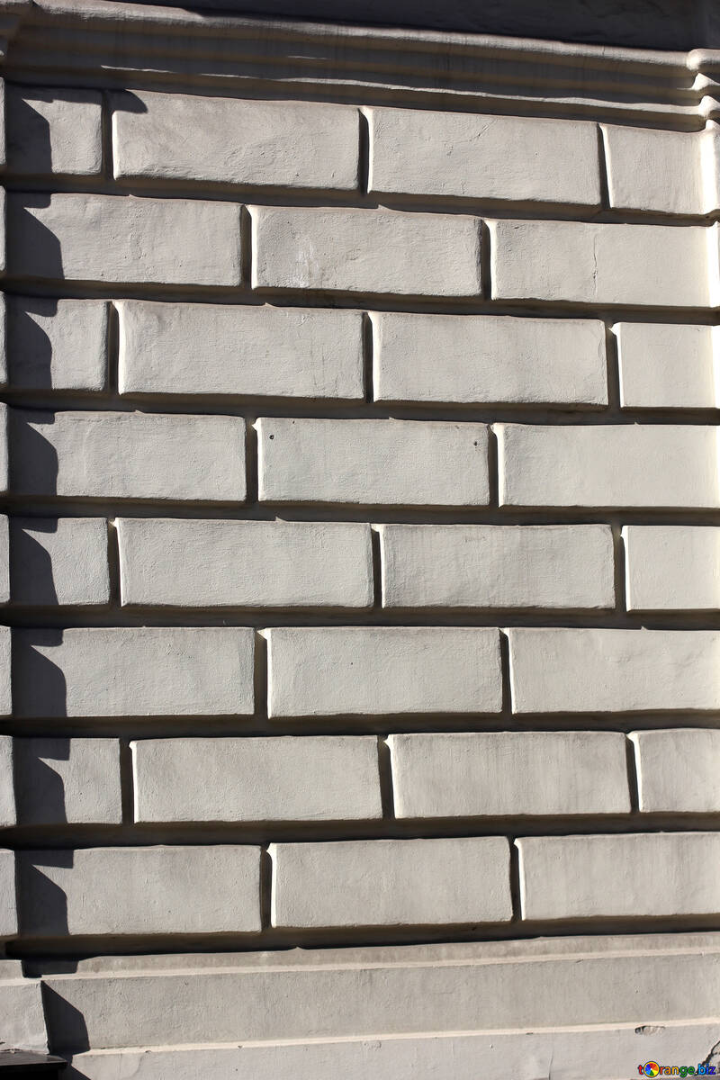 La texture de la brique blanche №41809