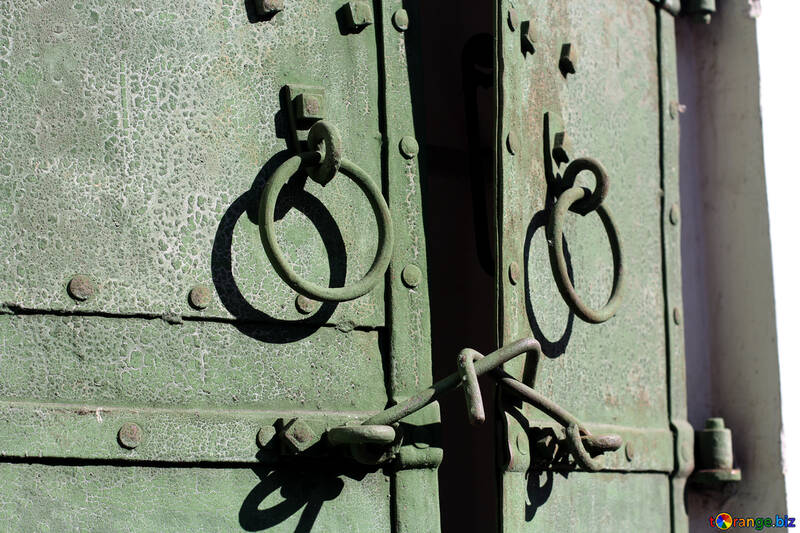Ganchos de metal de la puerta №41982
