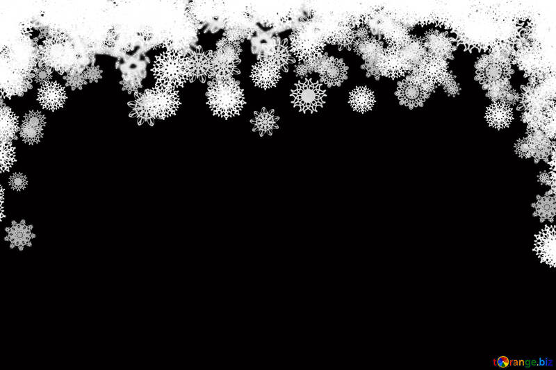 Estructura de los copos de nieve imágenes prediseñadas №41275