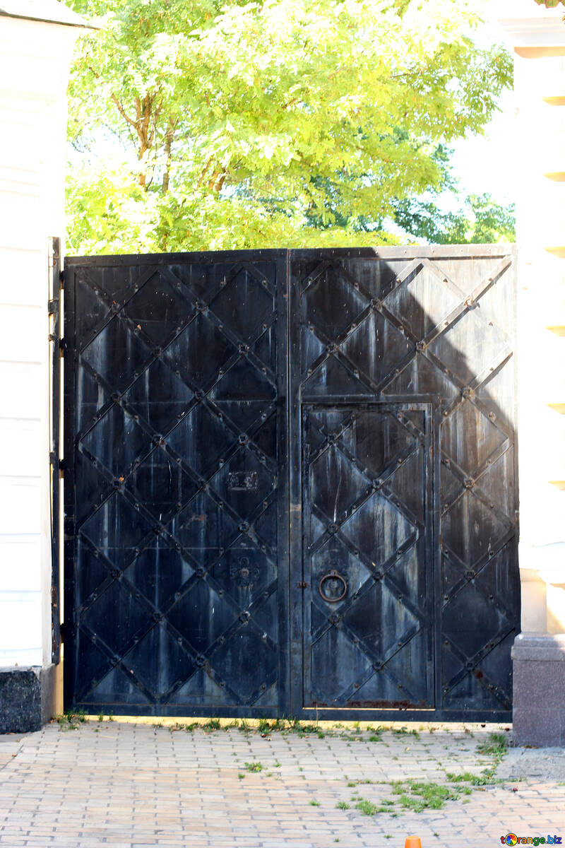 Ancient iron gate №41826