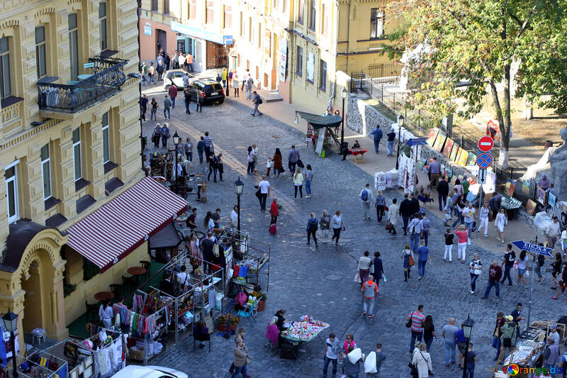 Mercado de rua de pedestres №41449