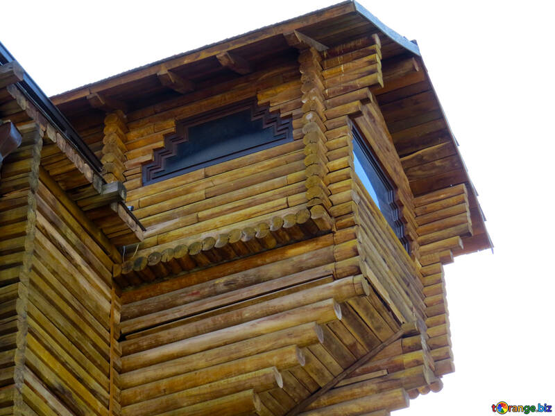 Balcone in legno №41034