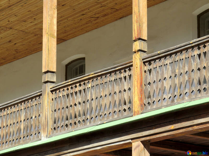 Wooden balcony №41172