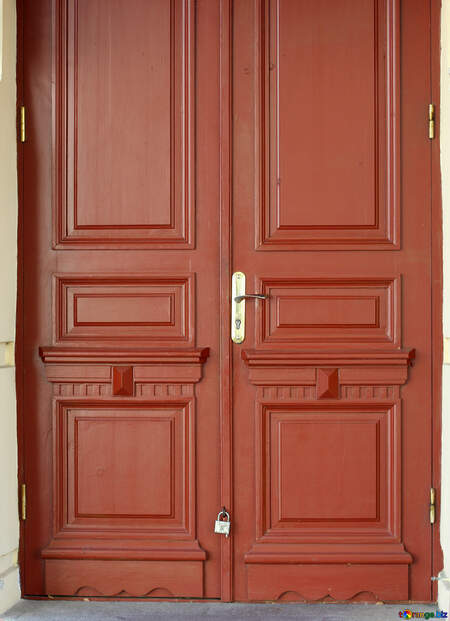 玄関ドア テクスチャのドア 家