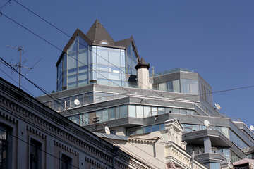 Die Glaskuppel auf dem Dach №42111