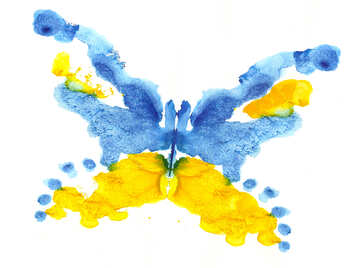 Drawing butterfly №42689