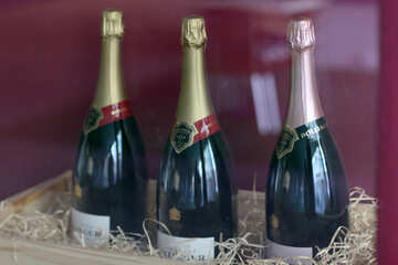 Champagne bottles №42157