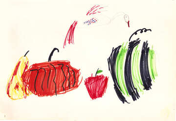 Immagine di frutta per bambini №42733