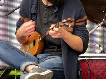 Georgian Gitarre Panduri №42455