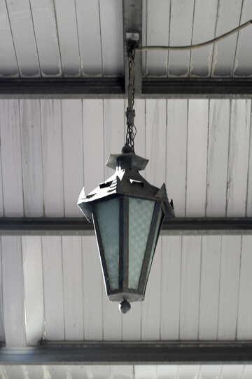 Hanging street lamp №42103