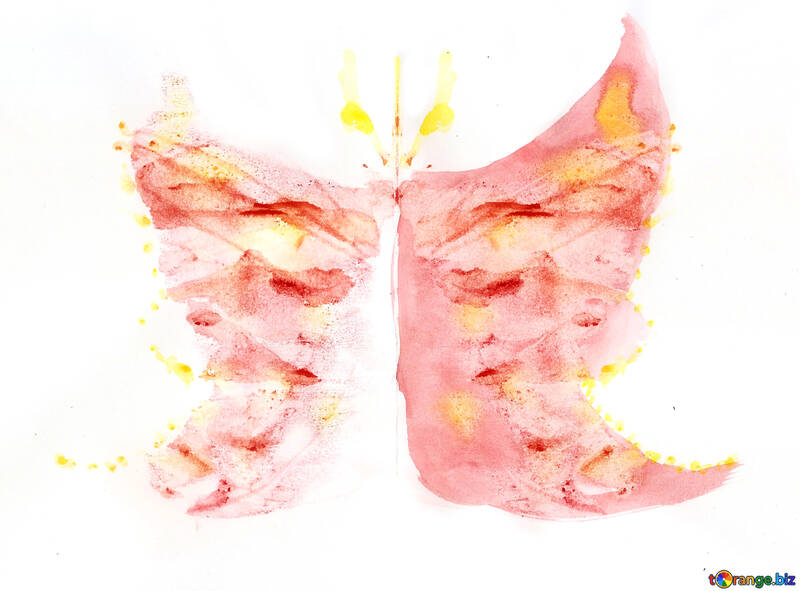 Метелик дитячий малюнок №42698